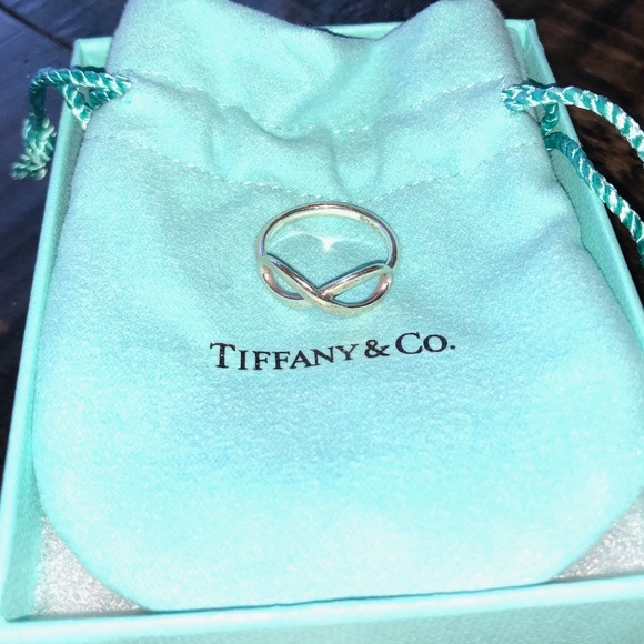 Tiffany & Co. Jewelry - Tiffany & Co. Sterling Silver Infinity Ring